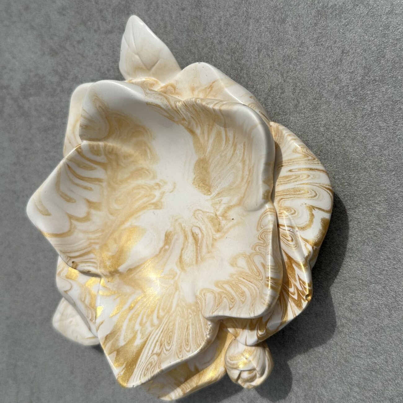 Golden Bloom trinket dish